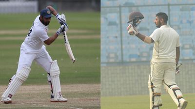 Hanuma Vihari steps down as Andhra Pradesh's captain, passes baton to batting sensation for remainder of Ranji Trophy 2024 Hanuma Vihari (Left) and Ricky Bhui during Ranji Trophy Group League in New Delhi. (Getty Images)