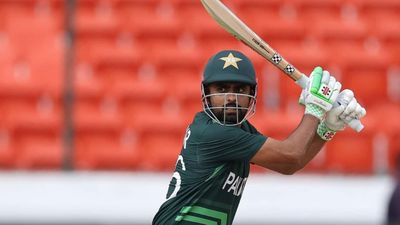 '...he couldn’t live up to the expectations...': Umar Gul's bold remark on Babar Azam's strike rate after Pakistan's loss in 1st T20I Pakistan captain Babar Azam in this frame. (Getty)