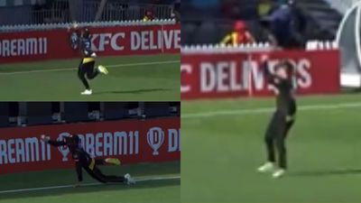 WATCH: Fans claim 'catch of the decade' after Troy Johnson produces jaw-dropping tag-team catch; video wows internet Troy Johnson produced breathtaking moment during the Super Smash match.