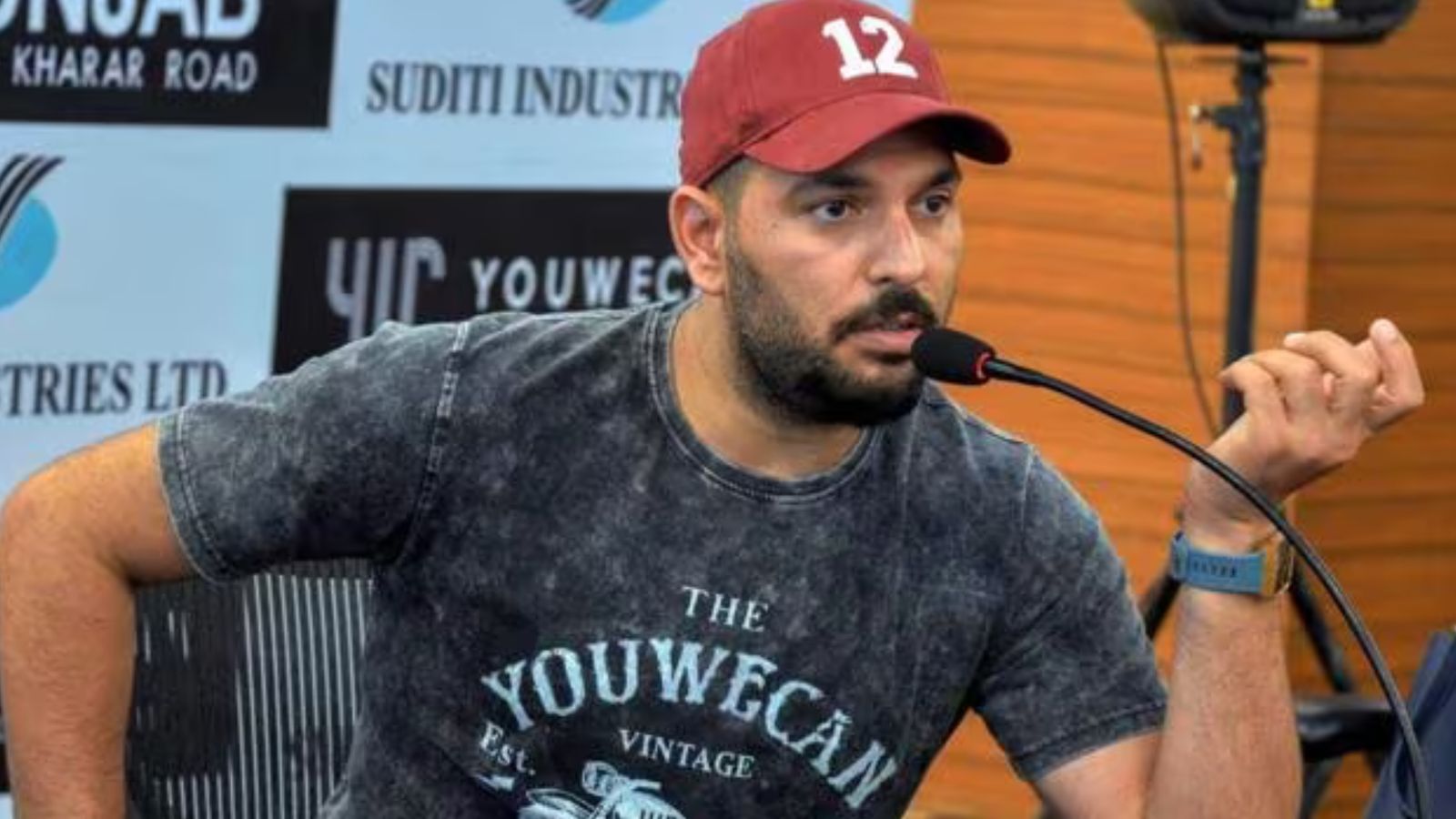 Yuvraj Singh to become Team India's mentor for ICC events? World Cup-winner drops massive hint Former India's star all-rounder Yuvraj Singh in this frame.