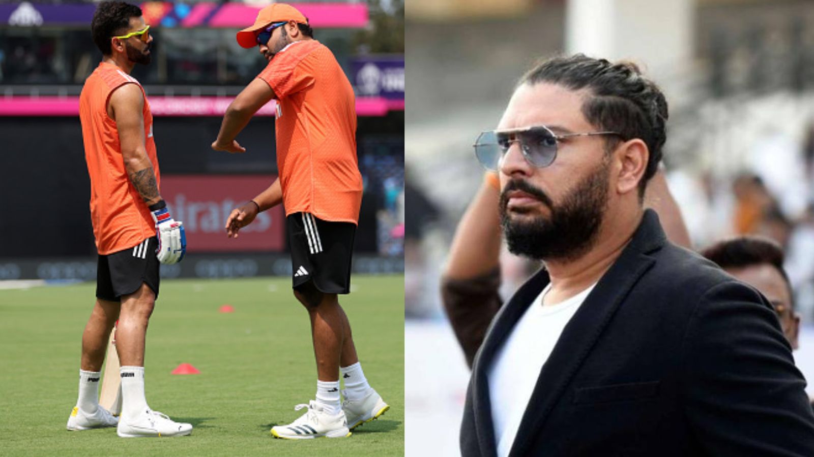 'Whole team needs to...': Yuvraj Singh lays down formula for India's T20 World Cup 2024 title triumph Left: India's batting maestros Virat Kohli and Rohit Sharma. Right: Ex-India's star all-rounder Yuvraj Singh