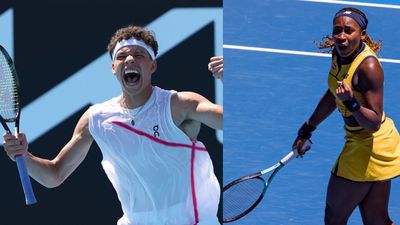 Australian Open 2024: Coco Gauff, Ben Shelton advance to Round 2, Daniil Medvedev prevails after Terence Atmane’s retirement Ben Shelton (Left) and Coco Gauff of the United States celebrates match point. (Getty Images)