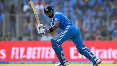 ‘Tilak Varma will be slightly disappointed…if a player like Virat Kohli is making a comeback’: Ex-Indian cricketer's candid observation Virat Kohli of India plays a shot. (Getty Images)