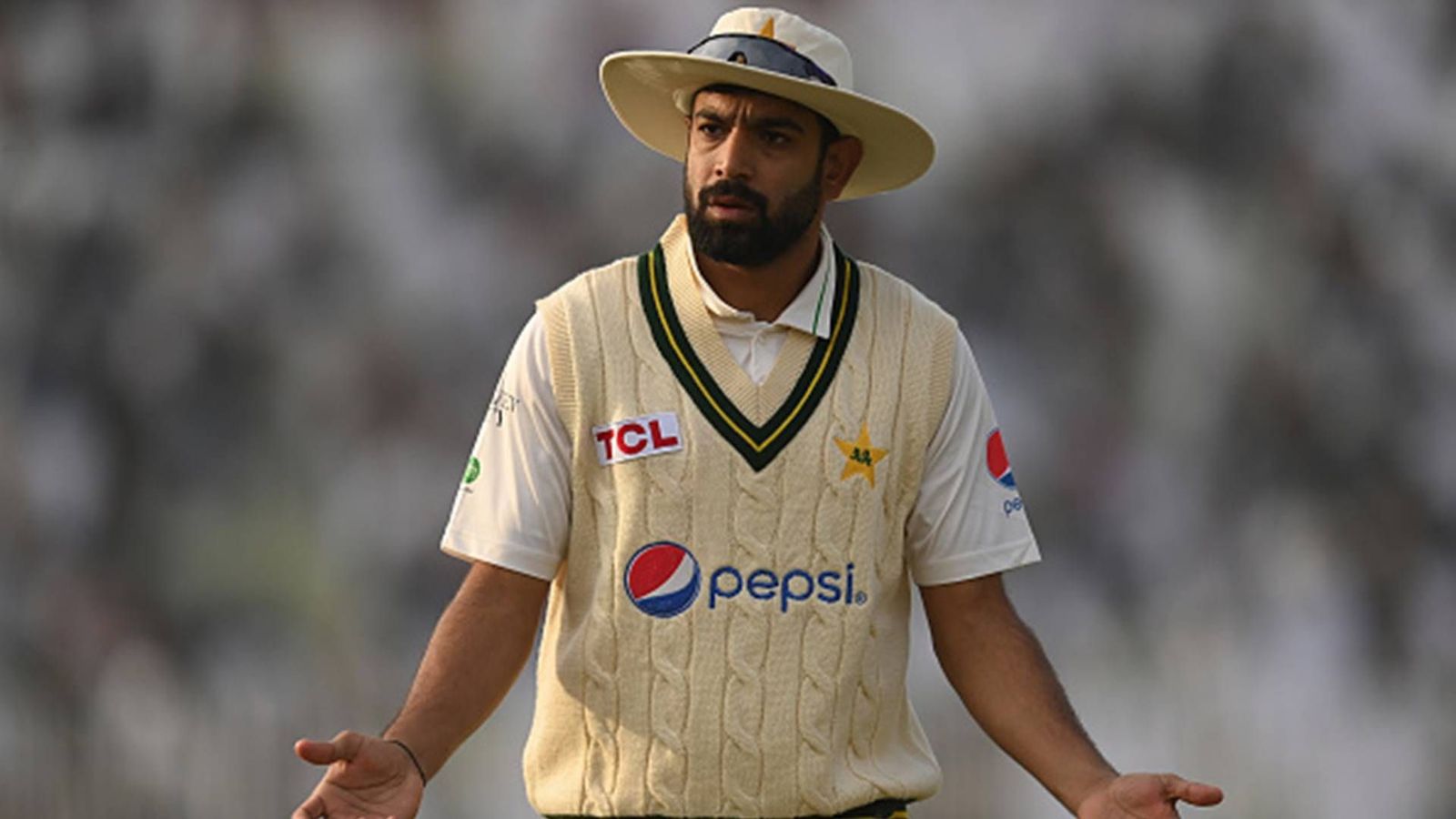 Haris Rauf contemplated retirement from international cricket amidst harsh criticism on refusing to play Test cricket: Report Haris Rauf on his Test debut against England in Rawalpindi (File Photo: Getty Images)