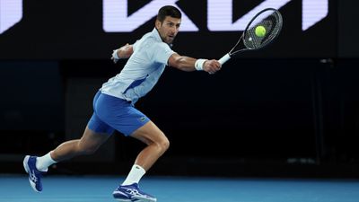 Novak Djokovic clinches Balkan athlete of the year award for record eighth time, surpasses NBA star Nikola Jokic Novak Djokovic of Serbia in action in their round one singles match against Dino Prizmic of Croatia. (Getty Images)