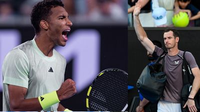 Australian Open Men's singles Day 2 Wrap: Felix pegs back Thiem; Tsitsipas, Medvedev in while Murray, Wawrinka crash out Felix Auger-Aliassime and Andy Murray gesture after their respective matches at the Australian Open.