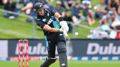 NZ vs PAK: Fill Allen's record-breaking assault downs Pakistan in Dunedin by 45 runs, New Zealand take unassailable 3-0 lead New Zealand batter Finn Allen.