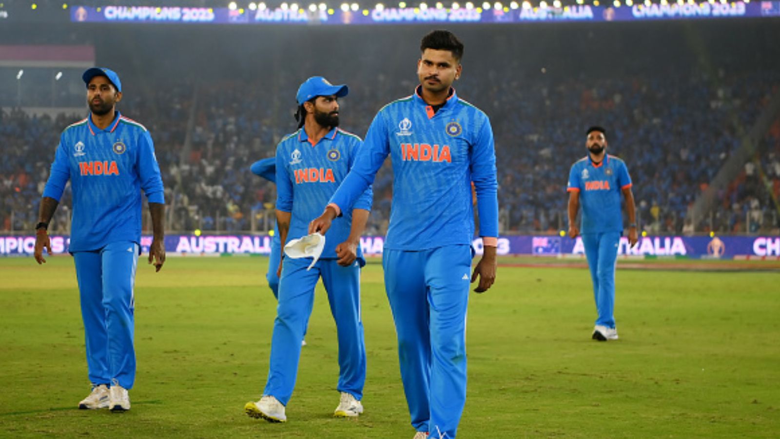 Big boost for India ahead of T20 World Cup, explosive batter undergoes successful surgery, posts 'Will be back very soon' India's Suryakumar Yadav (left), Ravindra Jadeja (centre) and Shreyas Iyer cut dejected figures in this frame. (Getty)
