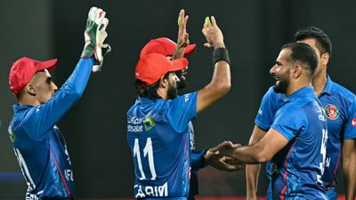 Afghanistan appoint ex-Aussie cricketer as fielding coach after T20I series whitewash against India Afghanistan's Fareed Ahmad (right) celebrates with teammates after dismissing India's Yashasvi Jaiswal during the 3rd T20I in Bengaluru on January 17. (Getty Images)