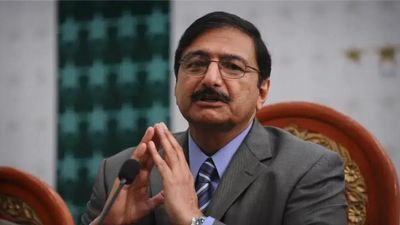 PCB chairman Zaka Ashraf resigns from Cricket Board's top post after Pakistan's loss in 4th T20I vs NZ PCB chief Zaka Ashraf In this frame.