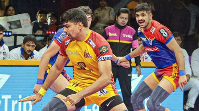 Pro Kabaddi League: Masterful Pawan Sehrawat leads Telugu Titans to impressive home victory over UP Yoddhas Telugu Titans defeated UP Yoddhas.