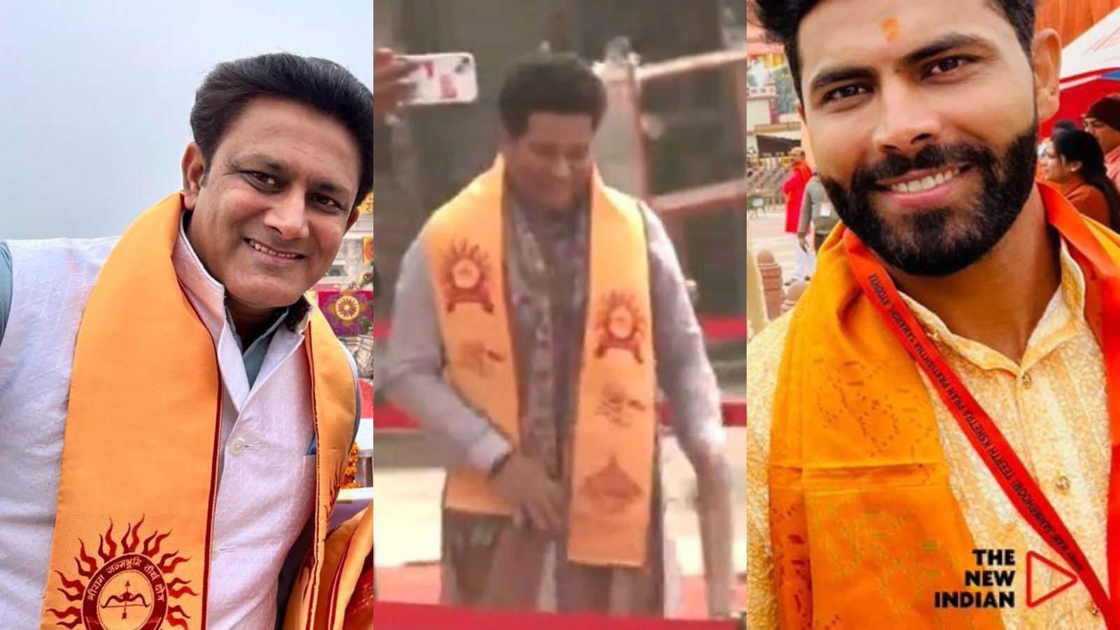 WATCH: Sachin Tendulkar and other cricket stars arrive in Ayodhya for Ram temple 'Pran Pratishtha' ceremony, but Rohit Sharma absent WATCH: Sachin Tendulkar and other cricket stars arrive in Ayodhya for Ram temple 'Pran Pratishtha' ceremony, but Rohit Sharma absent