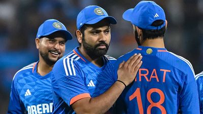Explained: Why Virat Kohli, Rohit Sharma and MS Dhoni did not attend Ram Mandir Pran Pratishtha ceremony Virat Kohli and Rohit Sharma after T20I win over Afghanistan (Getty Images)
