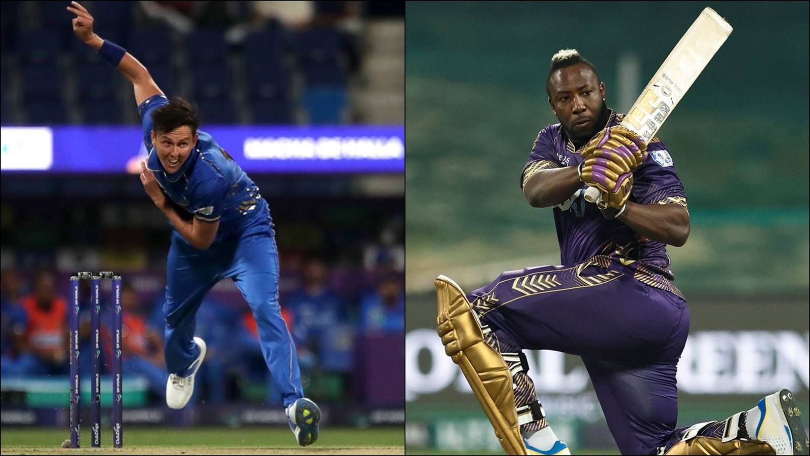 After Trent Boult's lightning spell reduced Knight Riders to 22/5, Andre Russell's 25-ball 48 saves side from lowest total in ILT20 history After Trent Boult's lightning spell reduced Knight Riders to 22/5, Andre Russell's 25-ball 48 saves side from lowest total in ILT20 history