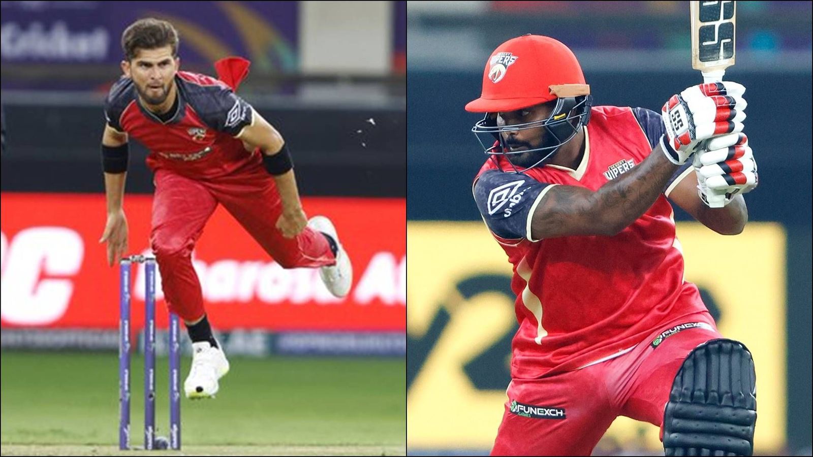 After Shaheen Afridi's economical three-fer, Wanindu Hasaranga's 19-ball 42 leads Desert Vipers to first win of ILT20 2024 Desert Vipers players Shaheen Afridi and Wanindu Hasaranga (Photo Credit: ILT20, X)