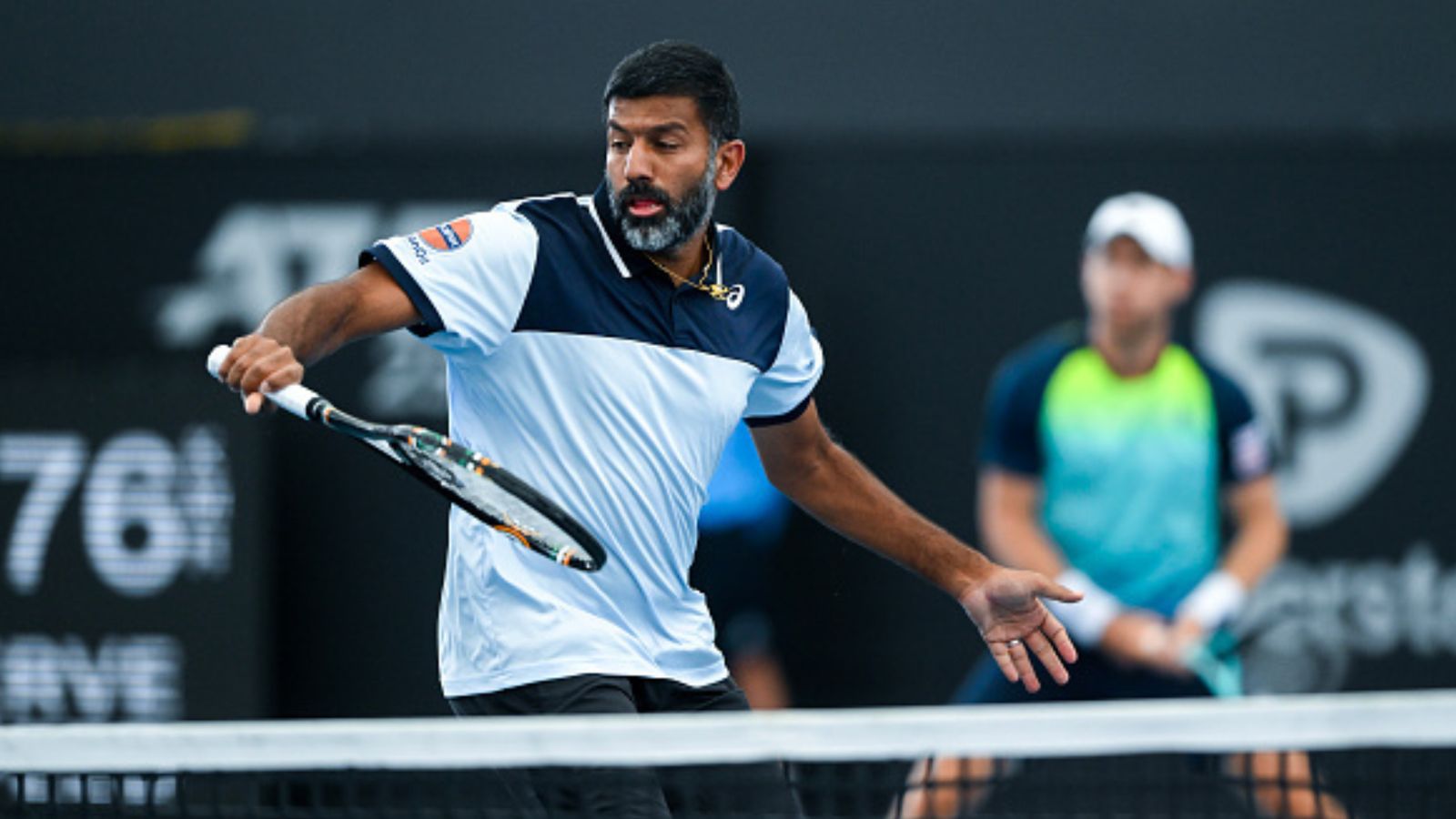 43-yr-old Rohan Bopanna scripts history again after making maiden Australian Open men's doubles final with Aussie partner Matthew Ebden India's tennis star Rohan Bopanna with his Australian partner Matthew Ebden in action in this frame. (Getty)