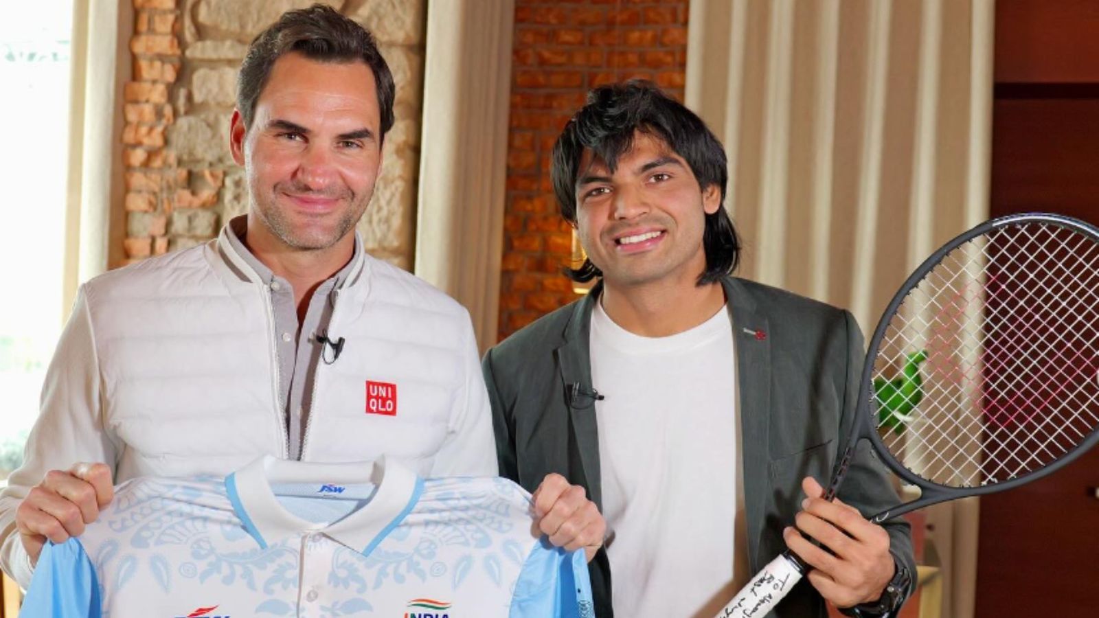 ‘Dream come true’: Neeraj Chopra says after meeting his idol Roger Federer in Zurich; see pictures ‘Dream come true’: Neeraj Chopra says after meeting his idol Roger Federer in Zurich; see pictures