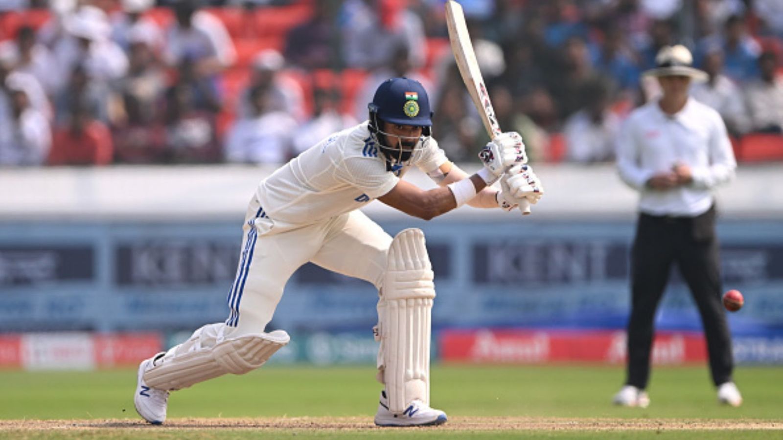 IND vs ENG: KL Rahul shines with another classy knock, misses century by just 14 runs KL Rahul of India bats during day two of the 1st Test Match between India and England. (Getty Images)