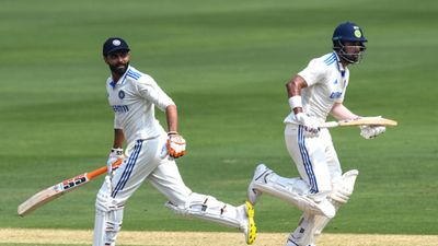 IND vs ENG: KL Rahul, Ravindra Jadeja's batting heroics help India tighten grip on England on Day 2, lead by 175 runs India's KL Rahul(R) and teammate Ravindra Jadeja run between the wickets during second day of the 1st Test against England. (Getty)