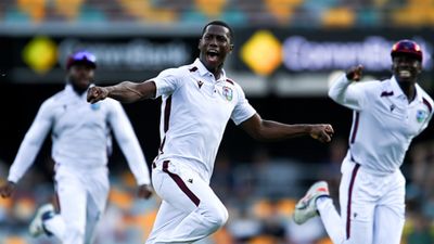 Diamond in the Rough: Mapping Shamar Joseph's spectacular journey from security guard to King of Gabba West Indies' Shamar Joseph celebrates after dismissing Josh Hazlewood to win the 2nd Test against Australia on Day 4 at The Gabba on January 28. (Getty)
