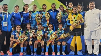 India go down 2-7 to Netherlands in Hockey5s Women's World Cup final India lost to the Netherlands and finished as runners-up in the FIH Hockey 5s Women’s World Cup. (Photo Courtesy: Twitter)