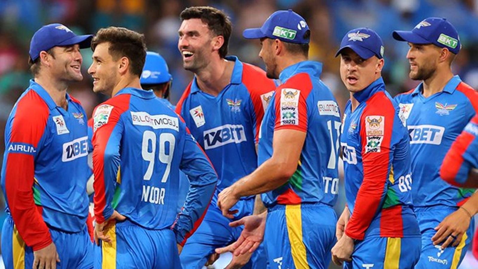 Gujarat Titans' Afghan spinner takes 5/11 to bowl out David Miller's Royals for 83, leads Super Giants to massive 125-run win Noor Ahmad celebrates a wicket with his Durban Super Giants teammates (Screengrab: DSG, X)