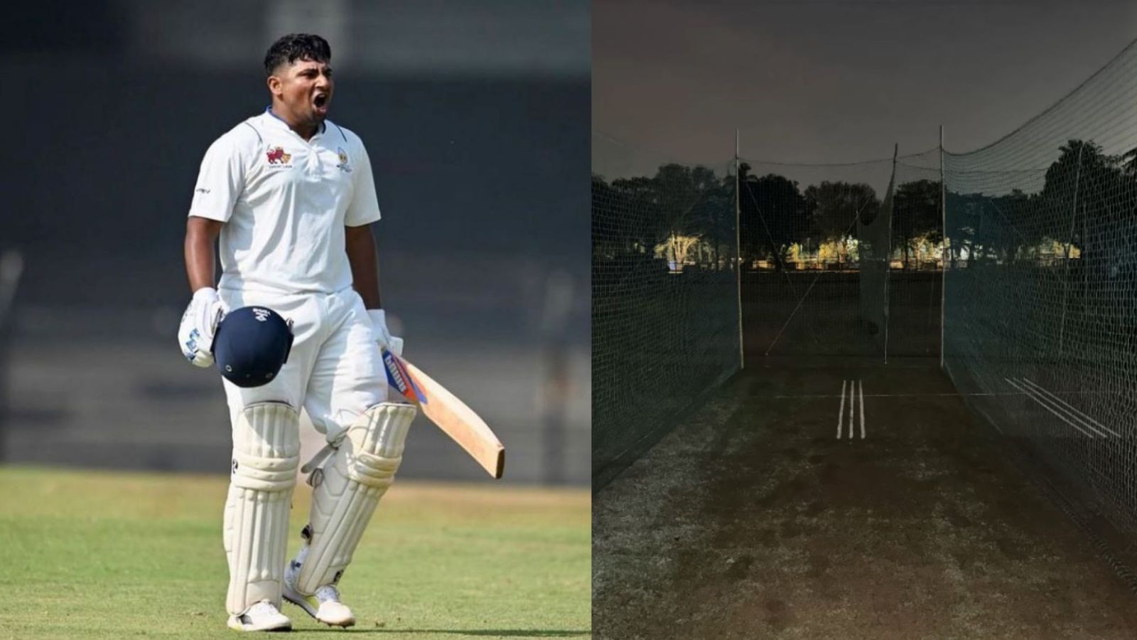 IND vs ENG: Sarfaraz Khan celebrates maiden India call-up with 6:30 AM net session at Mumbai maidan IND vs ENG: Sarfaraz Khan celebrates maiden India call-up with 6:30 AM net session at Mumbai maidan