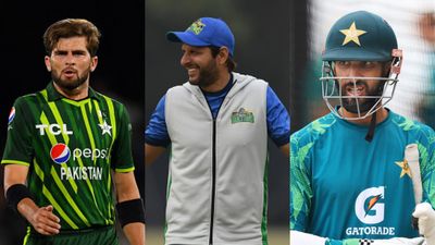 Shahid Afridi urges PCB to appoint 'one captain for all formats' with minimum tenure of 3 years Shaheen Afridi (L), Shahid Afrid (C) and Shan Masood (R).