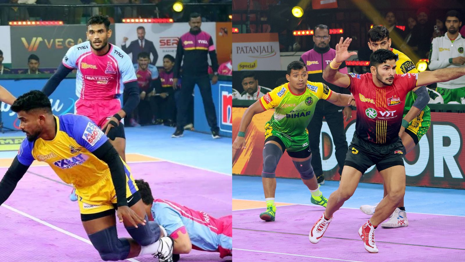 PKL 2024: Jaipur Pink Panthers rout Tamil Thalaivas to secure playoffs berth; Patna Pirates play stalemate with Bengaluru Bulls Jaipur Pink Panthers beat Tamil Thalaivas while Patna Pirates drew with Bengaluru Bulls in their PKL matches. (Pro Kabaddi League)