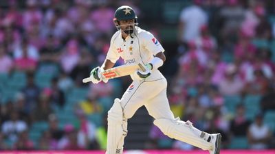 'Mujhe pata tha…': Babar Azam quizzed about marriage date by Rizwan, this is how ex-Pakistan captain answered million dollar question Babar Azam of Pakistan runs during Day 3 of the men's third Test match in the series between Australia and Pakistan. (Getty Images)