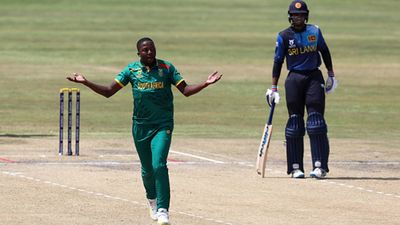 Kwena Maphaka wreaks havoc with 6/21 to create Under-19 World Cup record, leads South Africa to 119-run win over Sri Lanka South Africa's left-arm pacer Kwena Maphaka celebrates a wicket against Sri Lanka in Under-19 World Cup 2024 (Getty Images)
