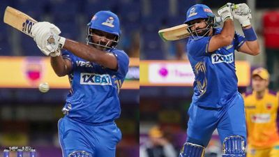 ILT20: MI Emirates exudes dominance, decimate Sharjah Warriors by chasing 130-run target in 11.1 overs Kusal Perera (L) and Muhammad Waseem (R).