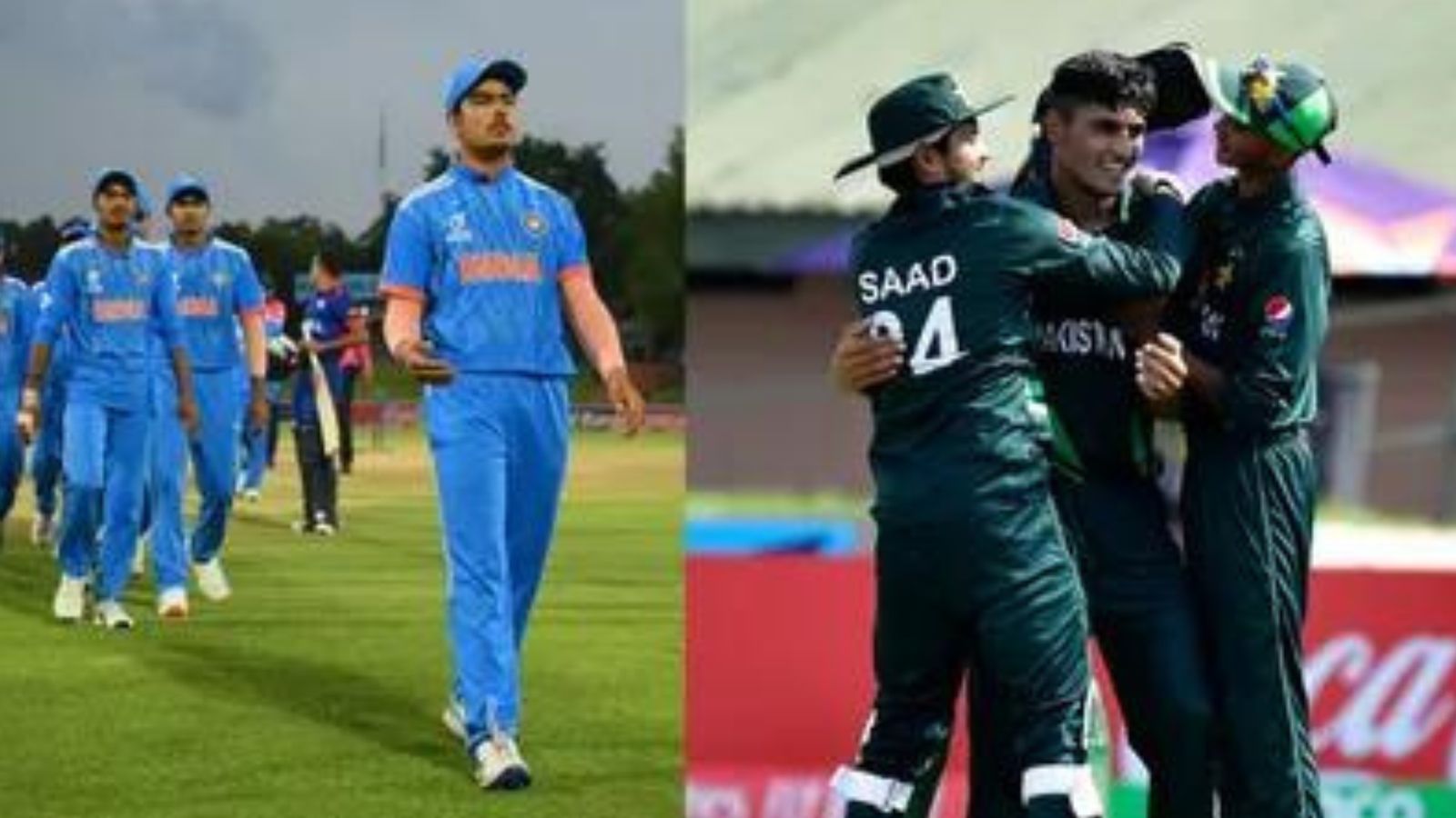 U-19 World Cup Semifinal Schedule: India, Pakistan storm into semifinals, know who will they face for coveted final spot India's Under-19 captain Uday Saharan (left) and Pakistan's Ubaid Shah in this frame. (Getty)