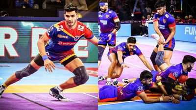 Pro Kabaddi League: Dabang Delhi overpower Telugu Titans; UP Yoddhas crush U Mumba Dabang Delhi defeated Telugu Titans while UP Yoddhas registered win over U Mumba in PKL matches on Saturday.