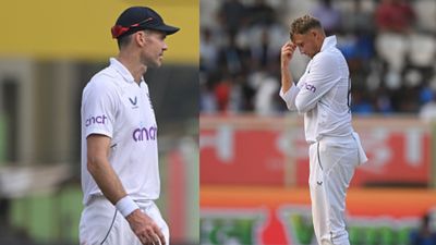 Will injured Joe Root bat on Day 4 of the 2nd Test between India and England? James Anderson gives big update England's veteran pacer James Anderson (left) and star batter Joe Root in this frame. (Getty)