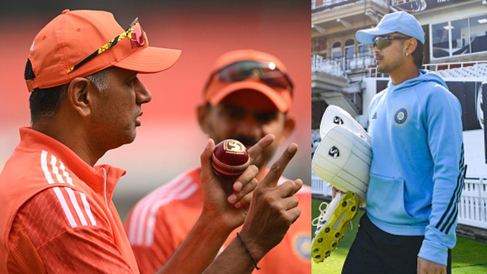 'Not forcing him to...choice is his': Rahul Dravid's no-nonsense verdict on Ishan Kishan's comeback after India's 2nd Test victory India's head coach Rahul Dravid (left) and star batter Ishan Kishan in this frame. (Getty)