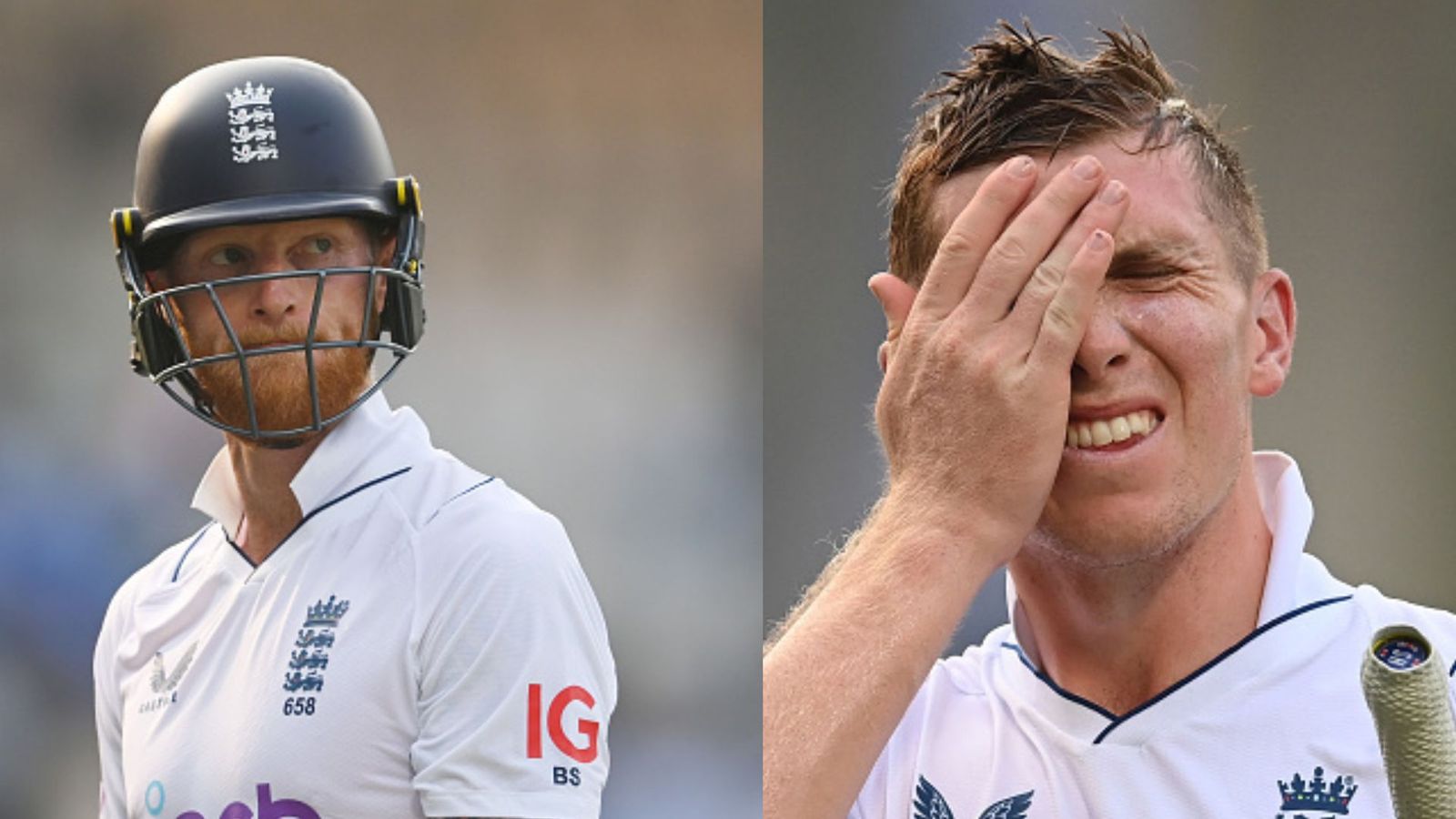 Ben Stokes slams DRS decision over Zak Crawley’s LBW dismissal, says 'technology has gone wrong…’ England's Ben Stokes (Left) and Zak Crawley of England. (Getty Images)