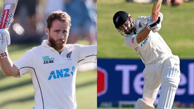 NZ vs SA: Kane Williamson scripts history with centuries in both innings as New Zealand extend lead to 528 runs at stumps on Day 3 New Zealand batter Kane Williamson.