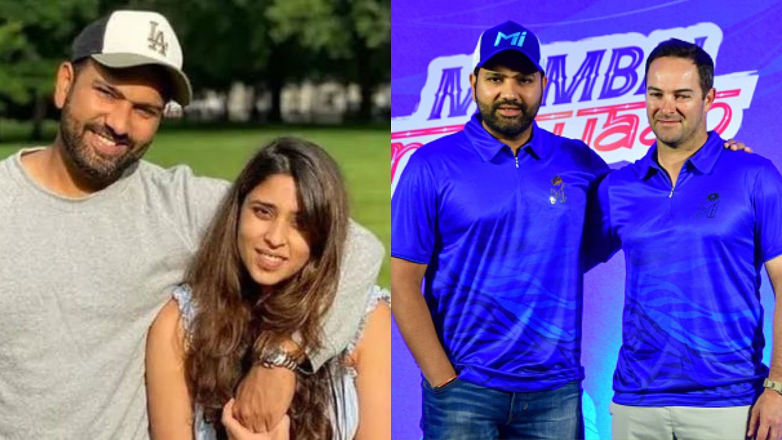 Rohit Sharma's wife Ritika Sajdeh reacts strongly to MI coach Mark Boucher's reasoning behind captaincy change, sparks mayhem on social media Rohit Sharma's wife Ritika Sajdeh reacts strongly to MI coach Mark Boucher's reasoning behind captaincy change, sparks mayhem on social media
