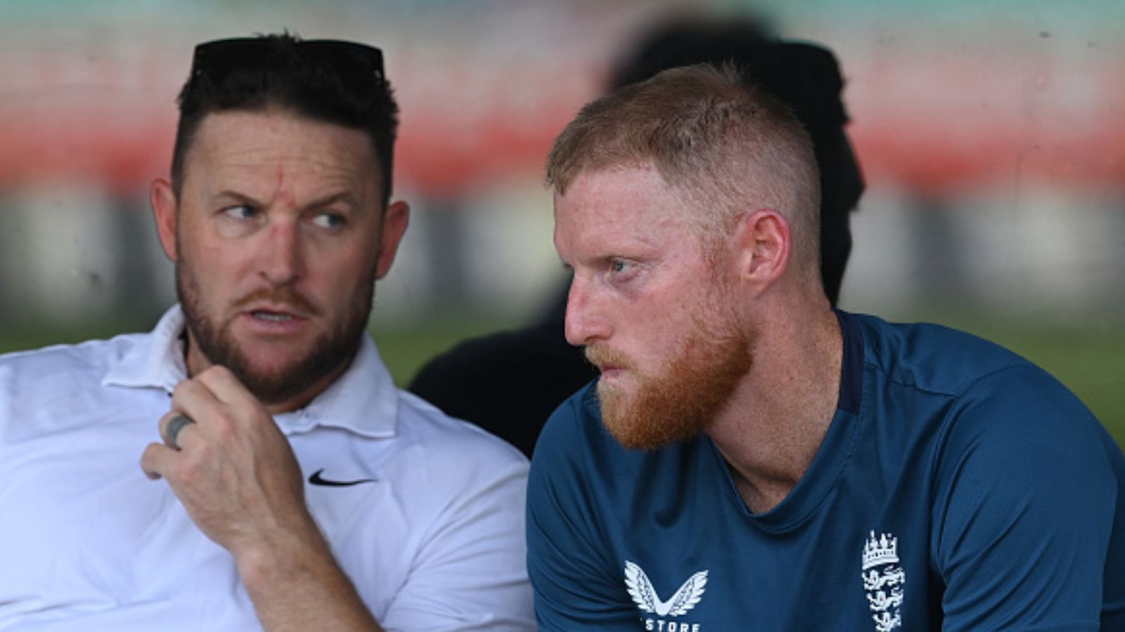 ‘We will go hard…’: Brendon McCullum’s strict warning to Rohit Sharma’s India ahead of 3rd Test in Rajkot England's Test head coach Brendon McCullum (left) and skipper Ben Stokes in this frame. (Getty)
