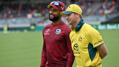 'It's been fun, they put the ball...': Steve Smith’s bold statement after beating West Indies with 259 balls to spare to complete whitewash Steve Smith and Shai Hope during the ODI series (Getty Images)