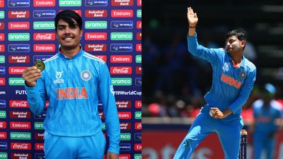 India’s top 5 run-getters, wicket-takers in ICC Under19 World Cup 2024; check list here India U19 captain Uday Saharan (Left) and Left-arm spinner Saumy Pandey. (Getty Images)