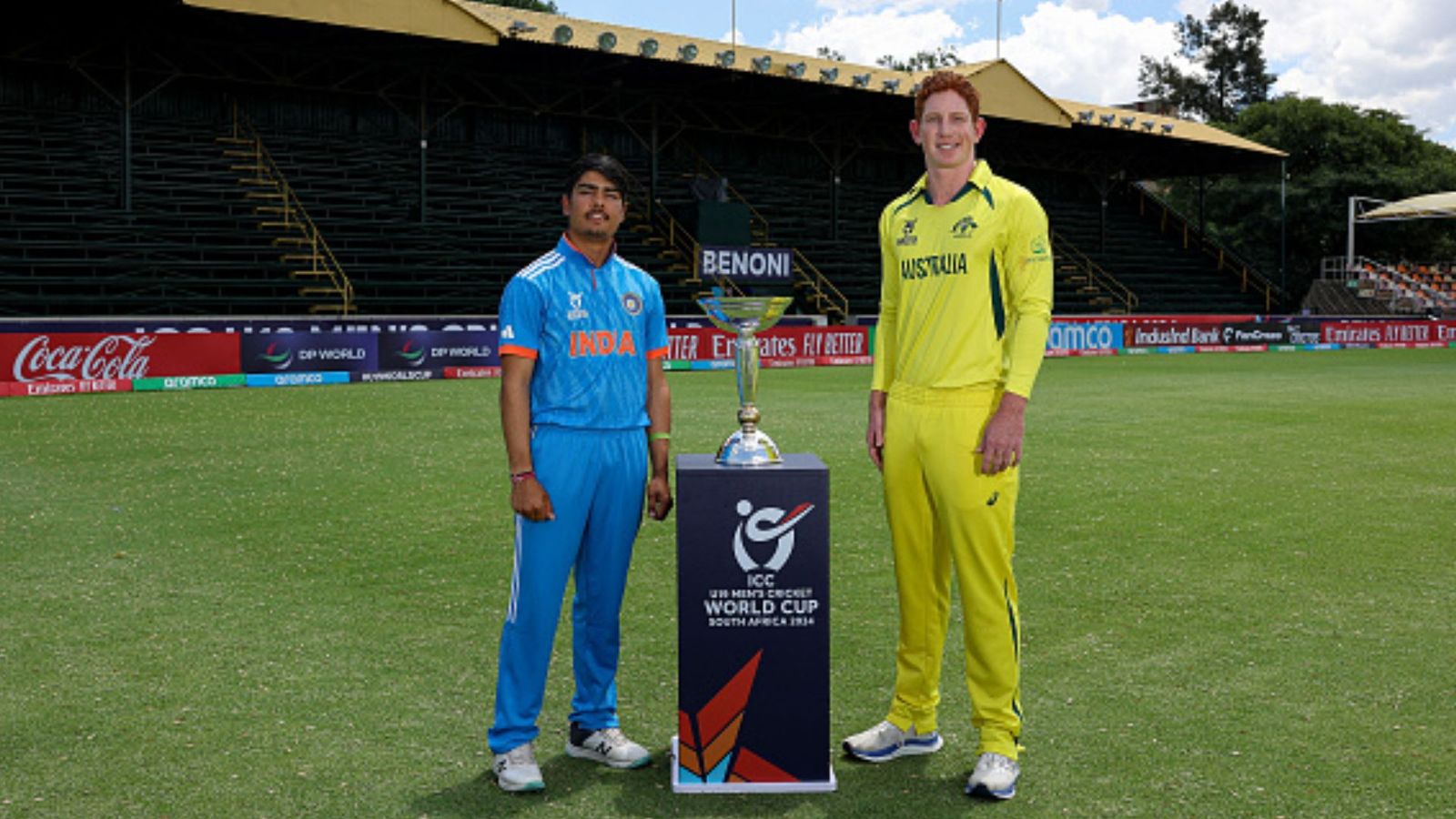 U19 World Cup Final, India vs Australia Live Streaming: When and where to watch title clash? Check details here Captains of India (L) and Australia (R).