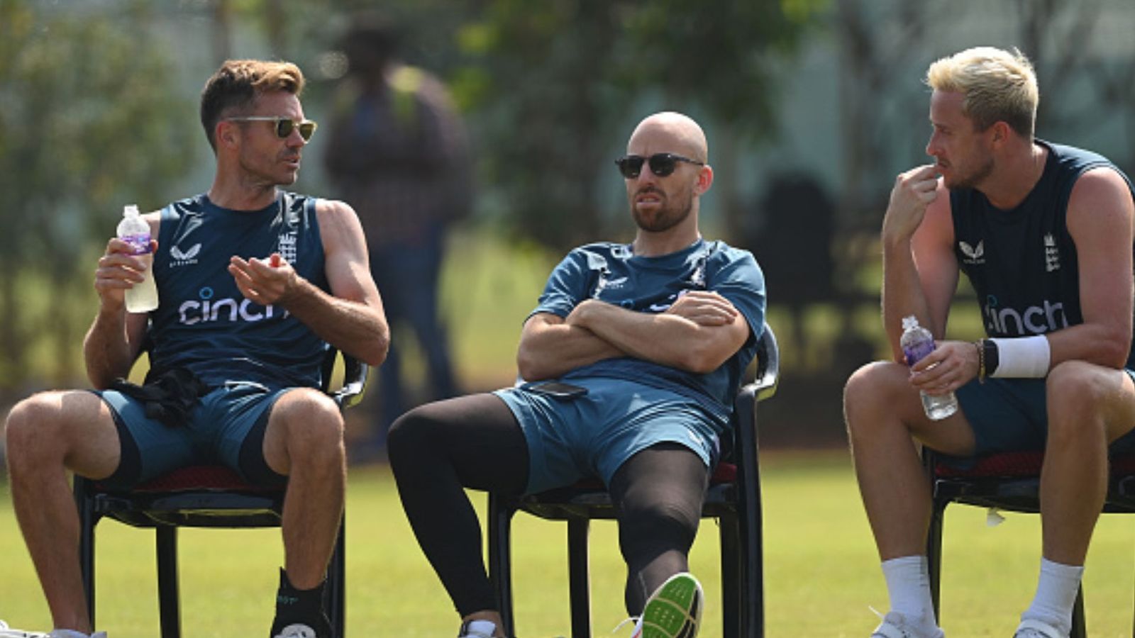 Massive setback for England as star bowler ruled of India Test series; ECB opts against naming replacement Jack Leach (C) was ruled of India Test series on February 11.