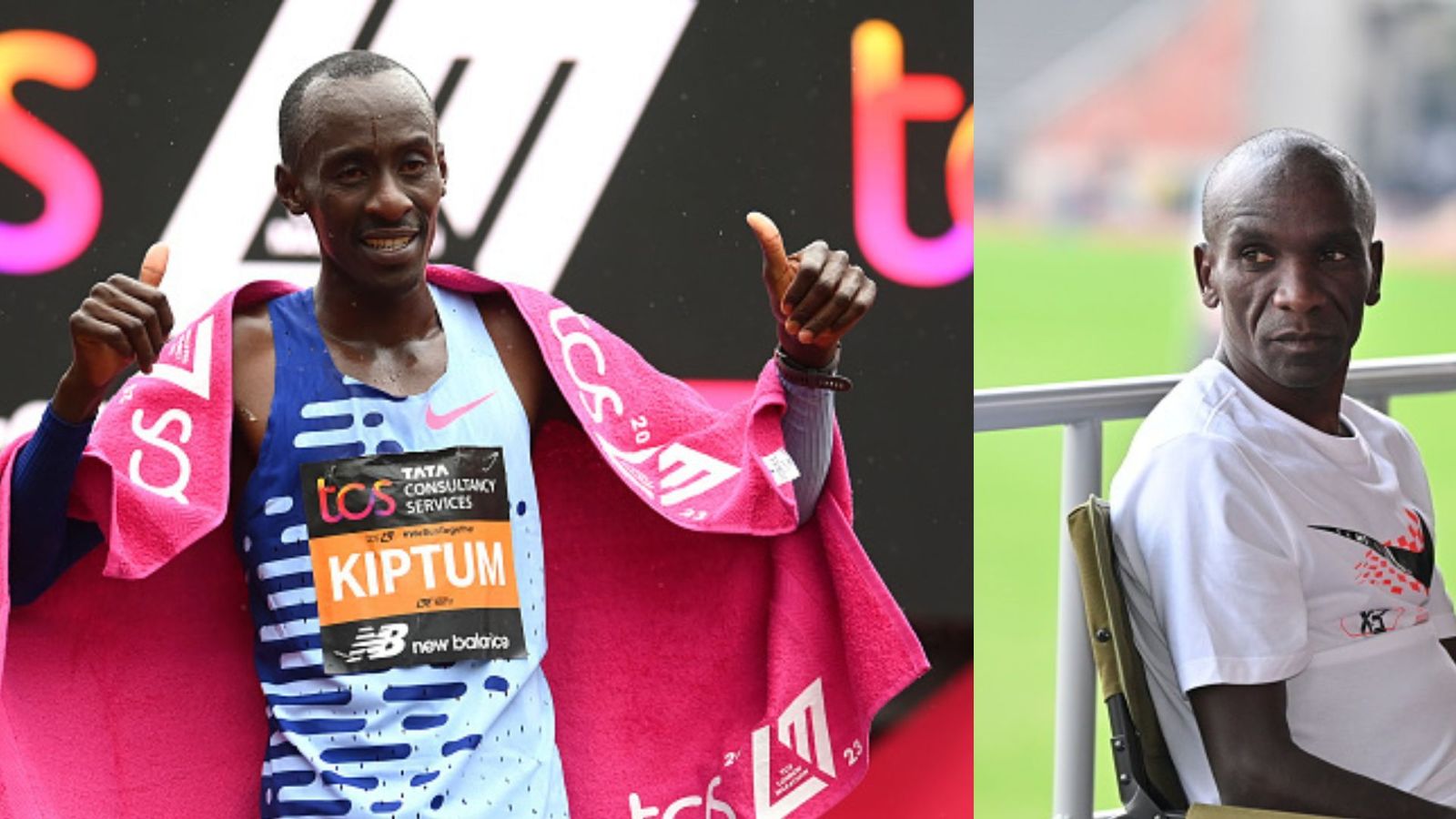 Eliud Kipchoge reacts to Kelvin Kiptum's tragic death, says ‘he had his whole life ahead of him' Marathon star Kelvin Kiptum (Left) and Kenyan marathon legend Eliud Kipchoge. (File Photo: Getty Images)