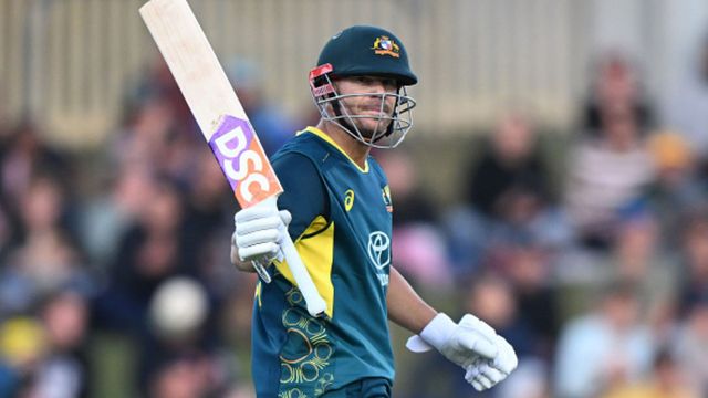 ‘I am truly done..it's time for…’: David Warner after his last dance on Australian soil following 3rd T20I defeat against West Indies David Warner of Australia celebrates scoring a half-century during T20I series between Australia and West Indies. (Getty Images)