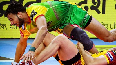 Pro Kabaddi League: Pawan Sehrawat's 16-point masterclass goes in vain as Patna Pirates registers huge comeback win over Telugu Titans to seal playoff berth Patna Pirates defeated Telugu Titans.