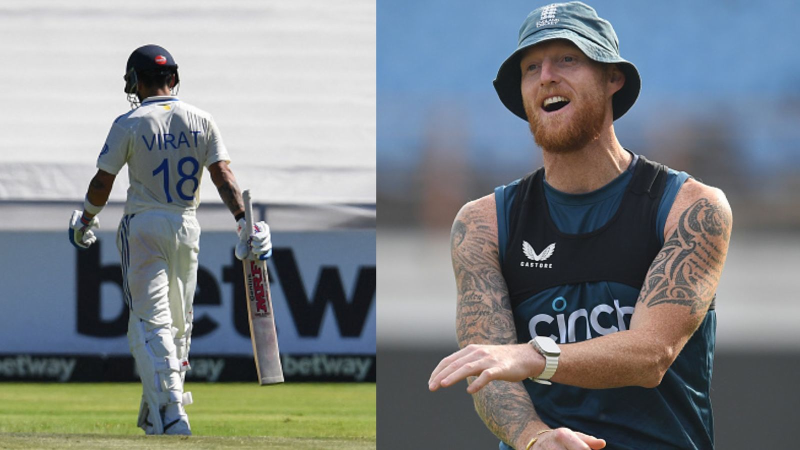 'I wish Virat Kohli…': Ben Stokes' message for India's batting maestro ahead of IND vs ENG 3rd Test India's batting maestro Virat Kohli (left) and England skipper Ben Stokes in this frame. (Getty)