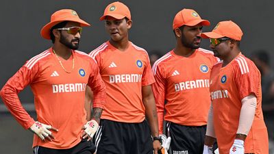 IND vs ENG 3rd Test: Sarfaraz Khan, Dhruv Jurel get debut caps, Rohit Sharma makes four changes to the playing XI Debutants Sarfaraz Khan and Dhruv Jurel with Rajat Patidar and Yashasvi Jaiswal (Getty Images)