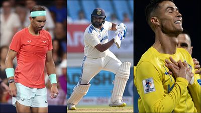 Sports News, February 15: Rohit ends fifty drought, Ronaldo scores 1st goal of 2024, Nadal pulls out of Qatar Open: a look at today's top 10 trending sports stories Let's have a look at the top 10 trending sports news on February 15's sports roundup (Getty Images)